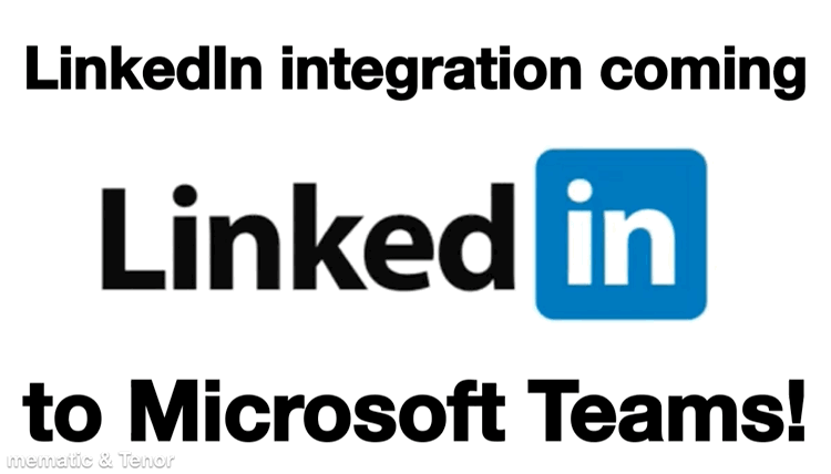 Bring the outside in: LinkedIn Teams Chat