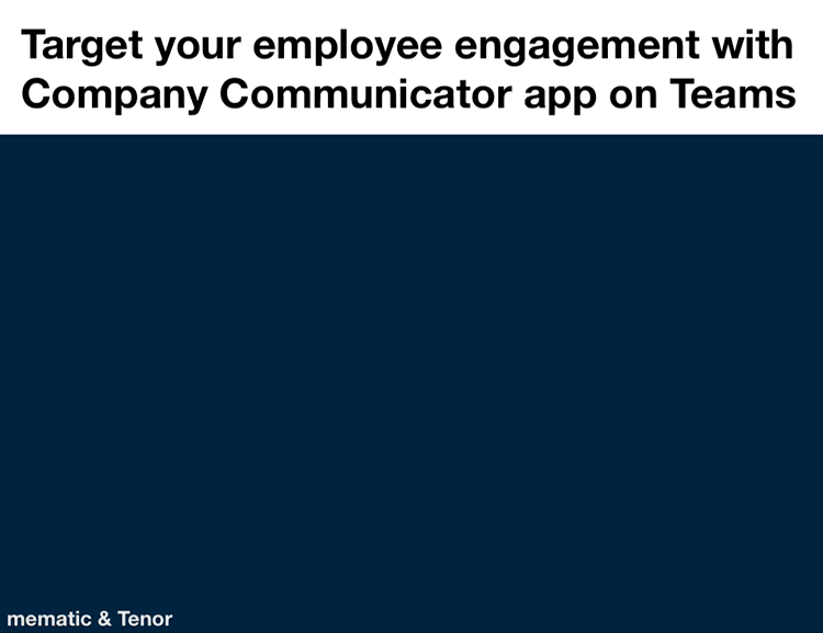 Company Communicator on Teams